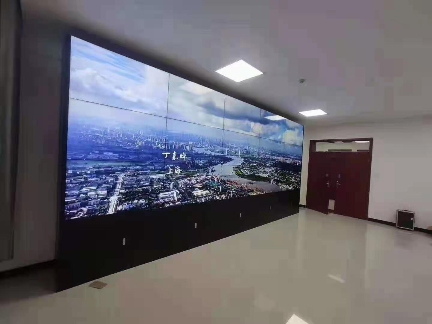 尉氏拼接屏-55寸京东方液晶拼接屏3X4案例展示
